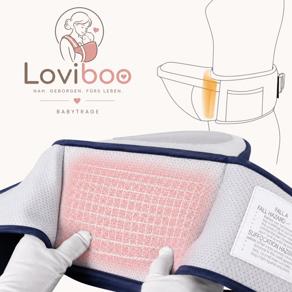 LOVIBOO - 4 in 1 Babytrage